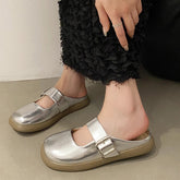 Flats Women Slippers Casual Soft Walking Mules Shoes New Summer Brand 2024 Dress Cozy Sandals Slingback Flip Flops Female Slides